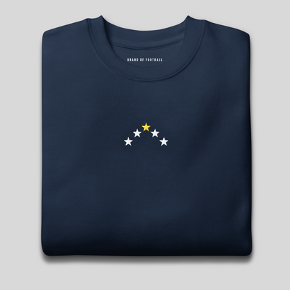 5-Star Club Stitched Crewneck