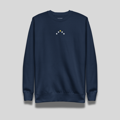 5-Star Club Stitched Crewneck